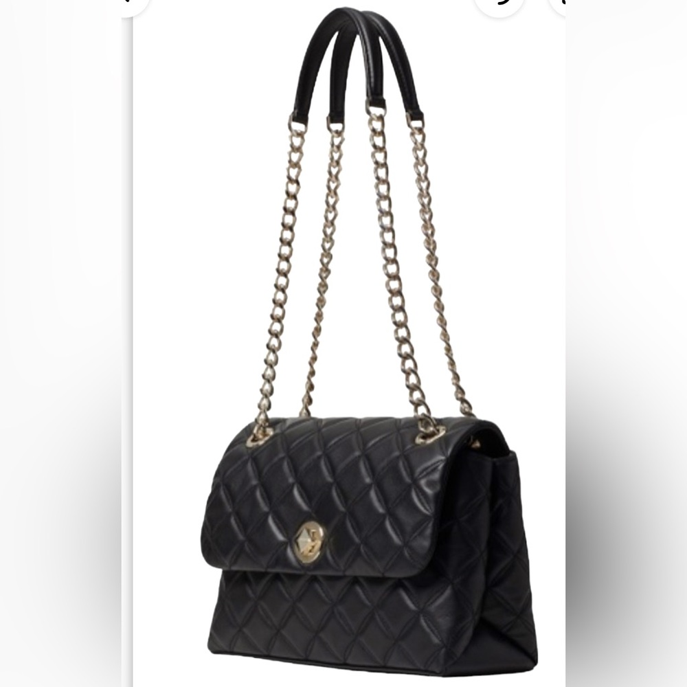 Kate Spade Natalia Flap- Black -shoulder bag or crossbody